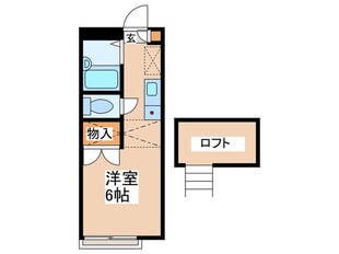 コンフォート唐木田の物件間取画像